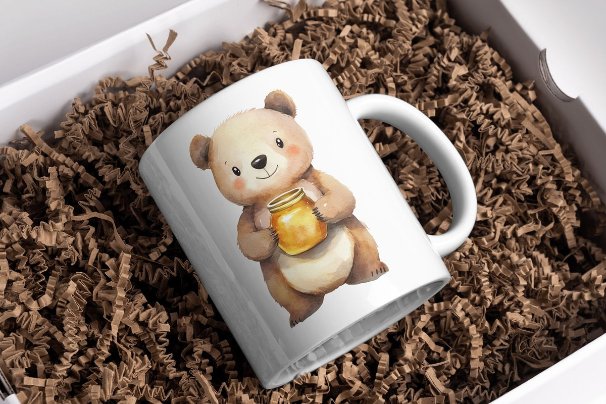 Bee and Honey Clipart Bundle, an Illustration by PassionPNGcreation (Photo 12 of 12)