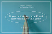 Hiroka Serif Font, a Serif Font by Idea Studio (Thumbnail 9 of 10)