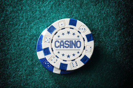 Wallpaper with casino betting chips on a green felt mat, an Arts & Entertainment Photo by Davizro's Market