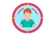 Headhunting Flat Icon, a Duotone Icon by Pexelpy (Thumbnail 2 of 2)