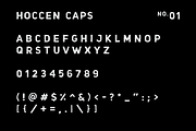 HOCCEN CAPS Display Font, a Font by SON OF THIRTEEN (Thumbnail 3 of 6)