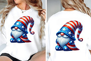 Patriotic Gnome Clipart Independence, an Illustration by Designworld (Thumbnail 5 of 7)
