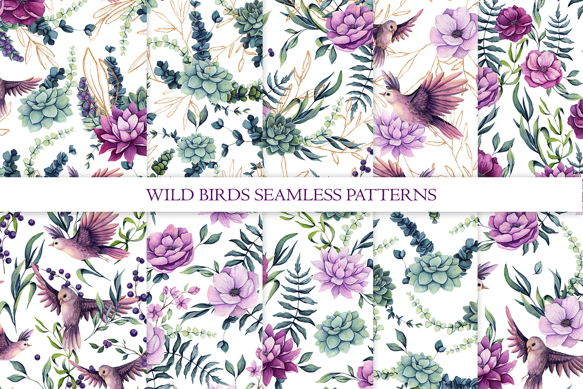 Wild Birds, an Illustration by Salted Galaxy (Photo 15 of 17)
