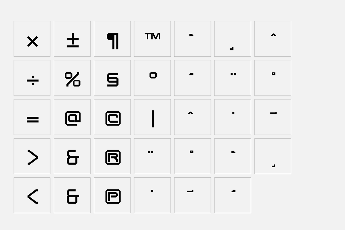 Flip - Square font, a Sans Serif Font by SelfBuild Type (Photo 12 of 12)