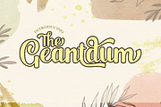 The Geantdum, a Script Font by josstype (Thumbnail 1 of 6)