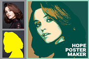 Hope Poster Maker PS action, an Action Add-On by PSD Action (Thumbnail 4 of 15)