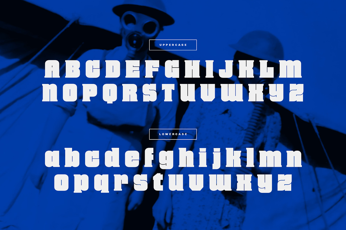 Chocolate Chipped Display Font, a Serif Font by Vintage Type Company (Photo 4 of 12)