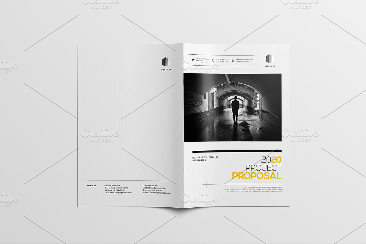 Full Proposal Package Template, a Stationery Template by Mastergfx (Photo 24 of 32)