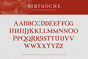 Birtgoche, a Serif Font by ilhamtaro (Thumbnail 8 of 10)