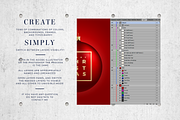 Christmas & NY Cards Creation Kit, a Card Template by Createvil (Thumbnail 2 of 4)