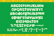 Chunky Popys Sticky Display Font, a Sans Serif Font by Heinzel Std (Thumbnail 11 of 12)
