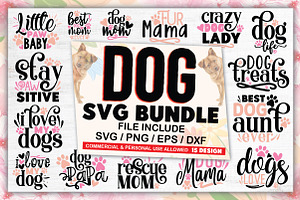 Dog SVG Bundle