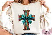 Easter Brushstroke Coquette Cross PN, an Illustration by Daily.Designs (Thumbnail 2 of 5)
