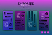 Abstract embossed design. Art., a Technology Illustration by KENO Mascots (Thumbnail 3 of 5)