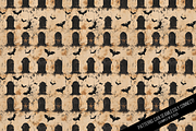 Vintage Halloween Digital Paper, a Pattern Graphic by Chromolume Studio (Thumbnail 15 of 28)