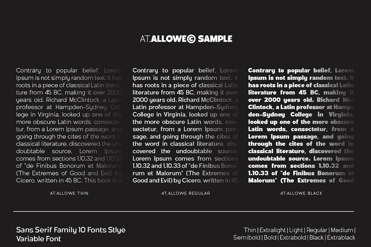 At. Allowe - Sans Serif Family, a Sans Serif Font by Ardyanatypes (Photo 8 of 12)