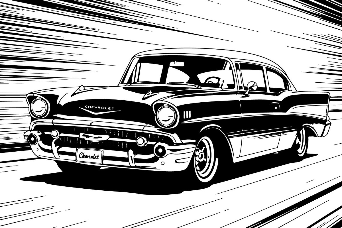 Classic Muscle Car SVG Bundle, an Object Graphic by jahid234 (Photo 5 of 12)