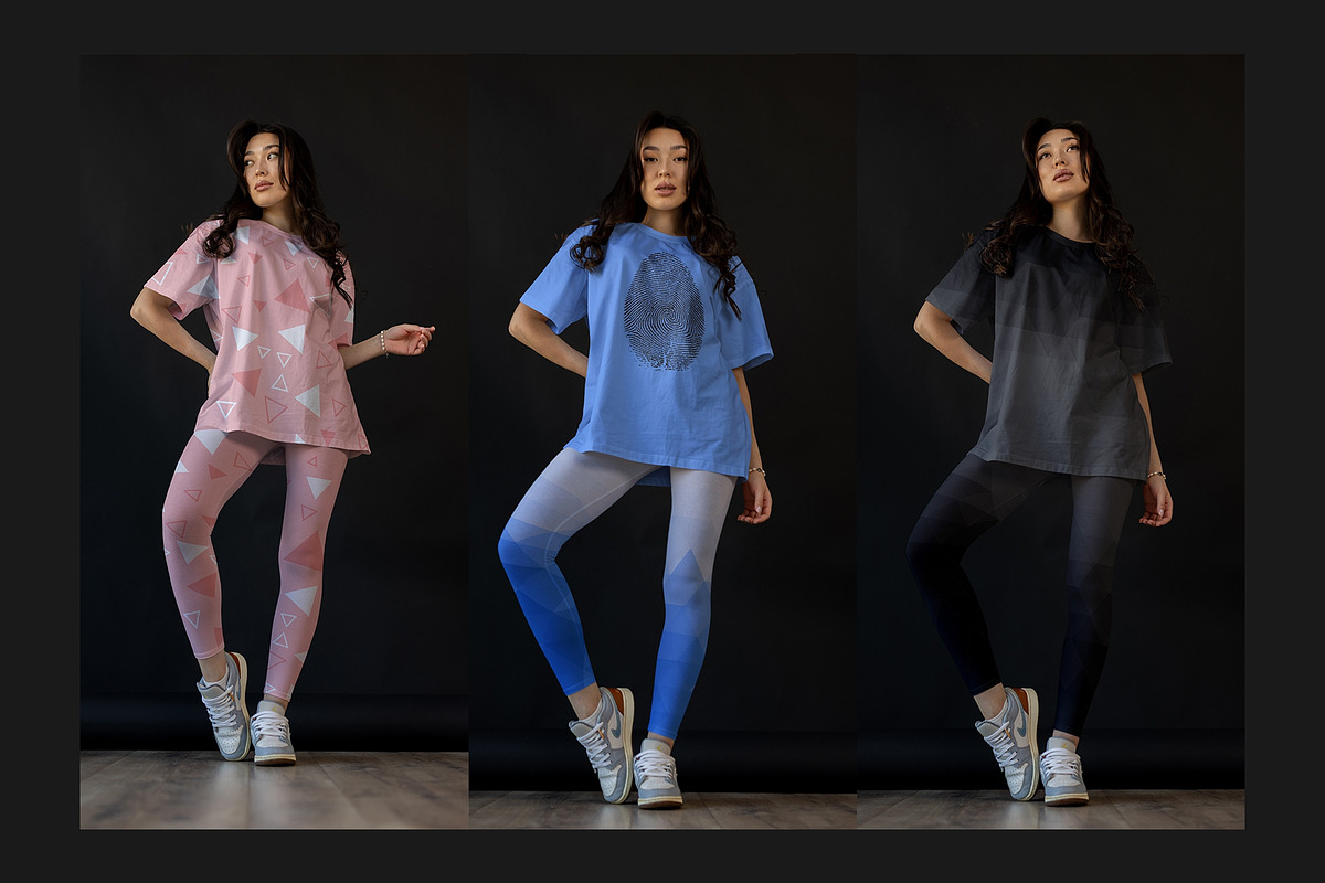 Leggings and T-Shirt Mockup, a Mockup by Freeman Studio (Photo 7 of 15)