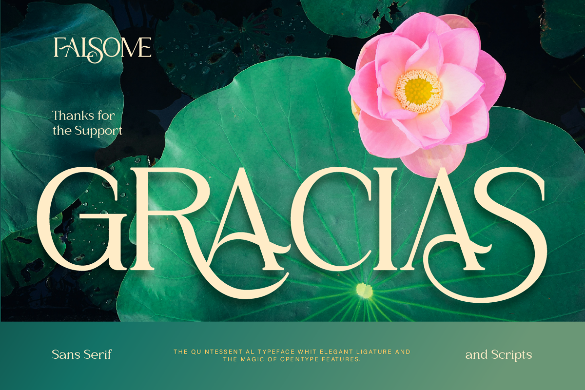 Falsome, a Serif Font by Burntilldead (Photo 12 of 12)
