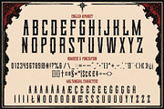 Manifestum | Display Typeface, a Blackletter Font by VozzyStock (Thumbnail 3 of 9)
