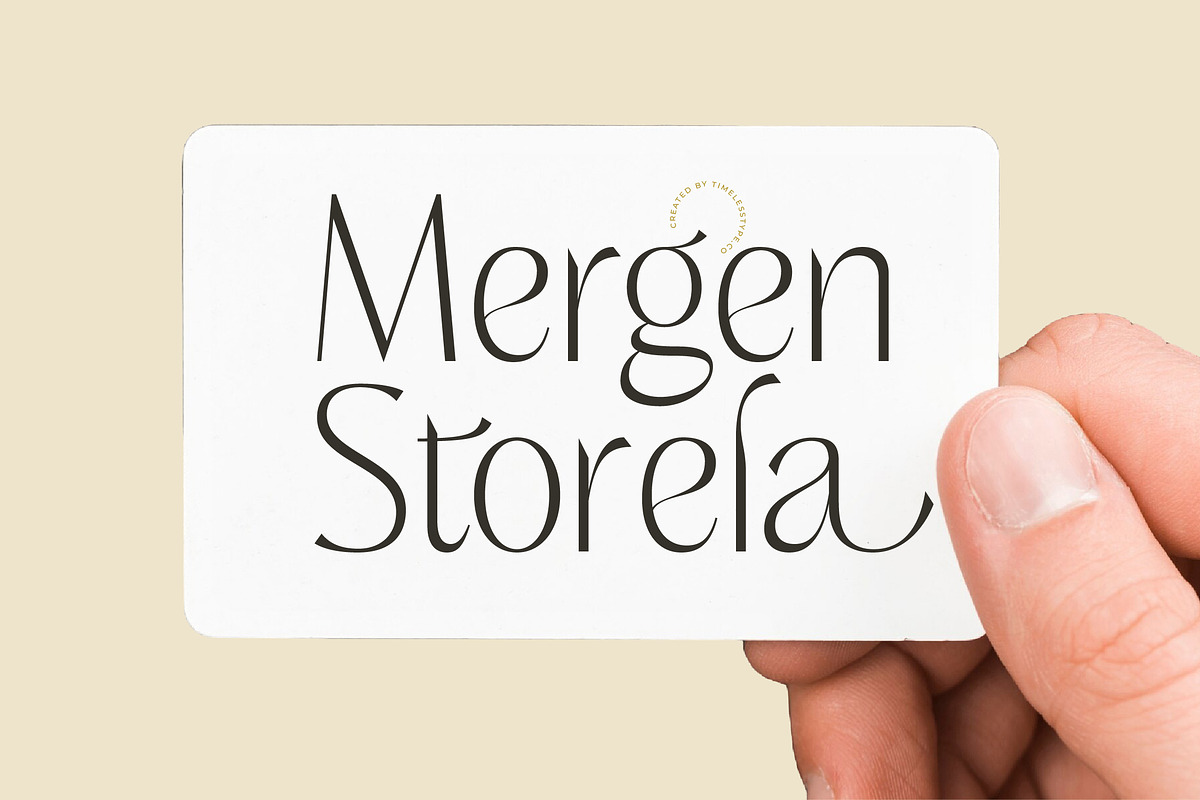 Kingray Quento Luxury Display Font, a Sans Serif Font by timelesstype.co (Photo 11 of 20)