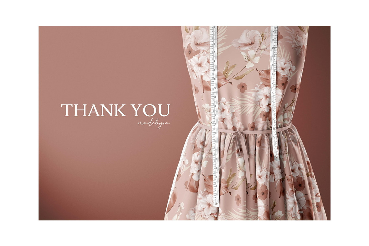 Earthy Florals Pattern and Graphic, a Pattern Graphic by Madebyia (Photo 15 of 15)