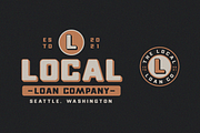 Local Loan Co - A Vintage Sans Serif, a Sans Serif Font by James Lafuente (Thumbnail 5 of 9)