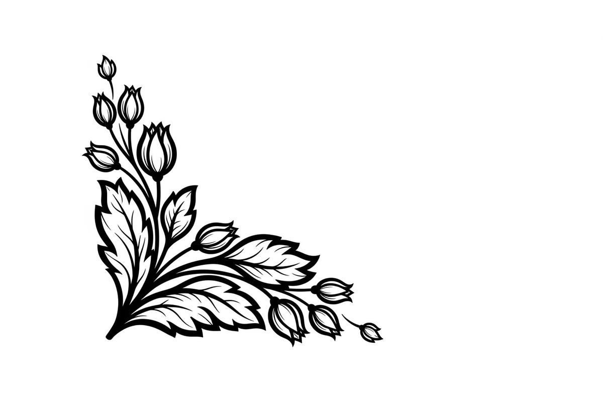 Floral Corner Ornament Vector Bundle, an Illustration by Designs_River (Photo 9 of 51)