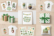 Cute St. Patrick’s Day Animals, an Animal Illustration by PassionPNGcreation (Thumbnail 5 of 7)