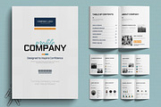 Company Profile Brochure Template, a Brochure Template by MightyDesign (Thumbnail 1 of 6)
