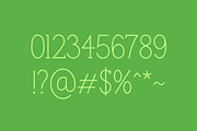 Newbie, a Serif Font by HalfAwakeJake (Thumbnail 5 of 7)