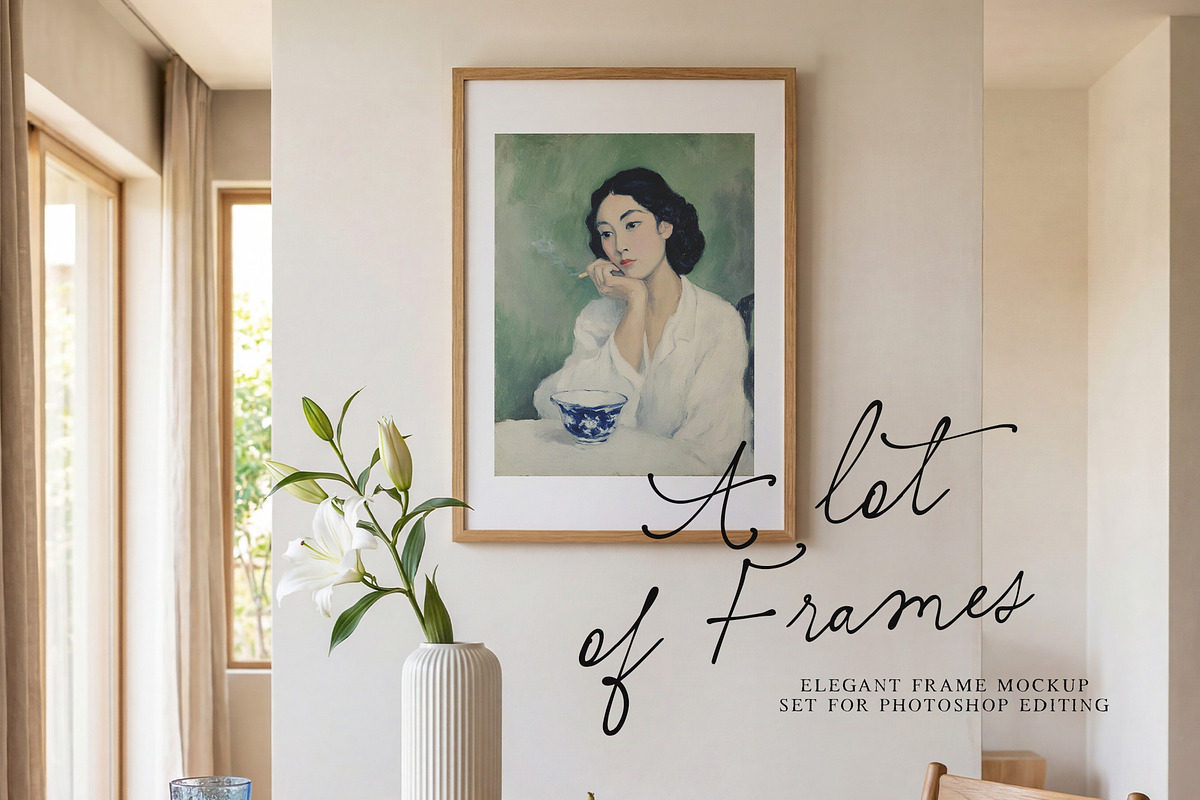 A Lot Of Frames Mockups, a Household Mockup by Muse Mockups (Photo 13 of 14)