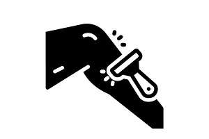 Removing recapture solid icon, a Solid Icon by Creative priyanka