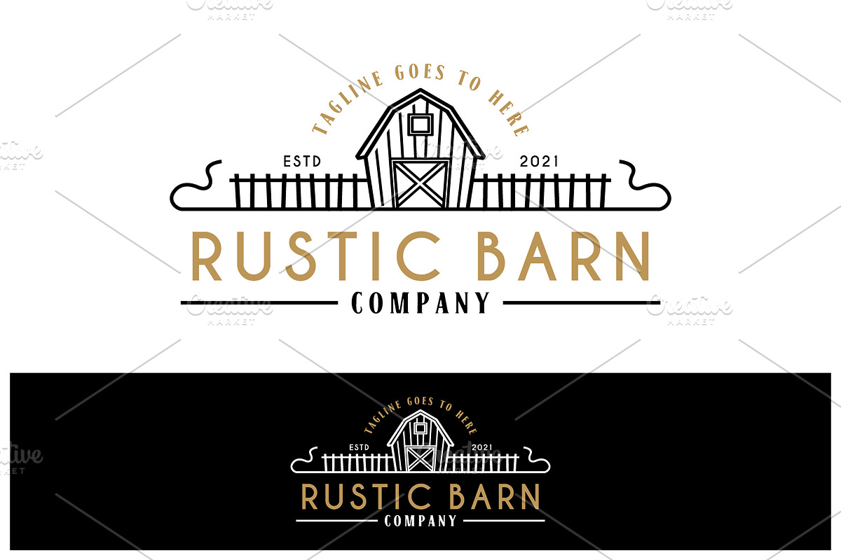 Farmer Barn Logo, a Branding & Logo Template by Atlantis X Nurman Arbai (Photo 1 of 2)