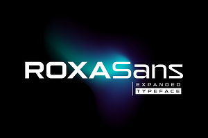 Roxa Sans Clean Expanded Sans Serif