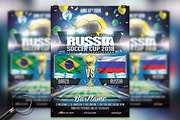 Soccer World Cup 2022 | 2in1 Flyer, a Flyer Template by GIGA-TEMPLATE (Thumbnail 3 of 9)