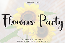 Flowers Party