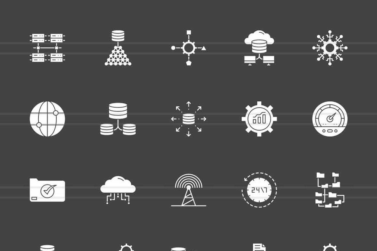 50 Big Data Icons, an Icon by IconBunny (Photo 2 of 2)