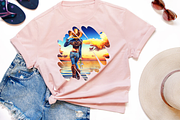Art, Cowgirl, Watercolor, a Poster Template by Boho Pixel Dust (Thumbnail 3 of 6)