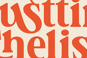 Chusten Bullgis - Vintage Serif Font