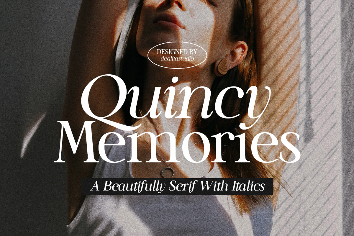 Quincy Serif, a Serif Font by dealitastudio (Photo 1 of 13)