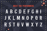 The Circus Font, a Slab Serif Font by Salt & Pepper Designs (Thumbnail 5 of 7)
