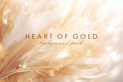 Heart of Gold - 35 Backgrounds Pack, a Background Graphic by andromida (Thumbnail 1 of 5)