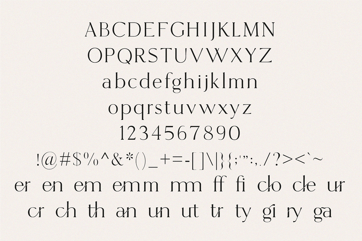 The Chic & Unique Modern Font Bundle, a Sans Serif Font by Tropical Type (Photo 6 of 40)