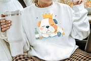 Whimsical New Year Dog Clipart, an Illustration by Sublimation Artist (Thumbnail 4 of 6)