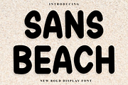 Sans Beach, a Script Font by FreshTypeINK (Thumbnail 1 of 8)