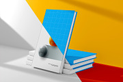 Hardcover 5x8 inch Book Mockup, a Books & Magazine Mockup by Illusiongraphic (Thumbnail 15 of 32)