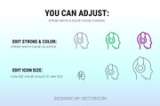 Technology modern outline icon set, an Outline Icon by Icons (Thumbnail 3 of 3)