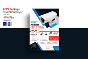CCTV Package Promotional Flyer, a Flyer Template by Template Shop (Thumbnail 1 of 3)