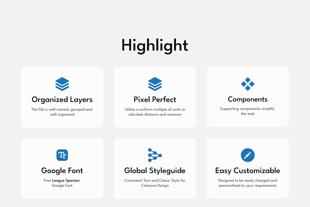 Responsive Design Lab Agency Website, an UI Kit Template by Design Lab (Photo 2 of 7)